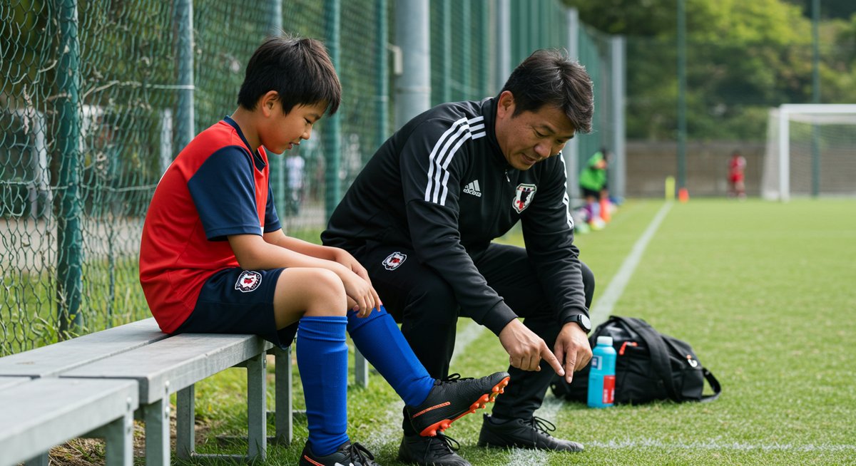シーバー病サッカー休む