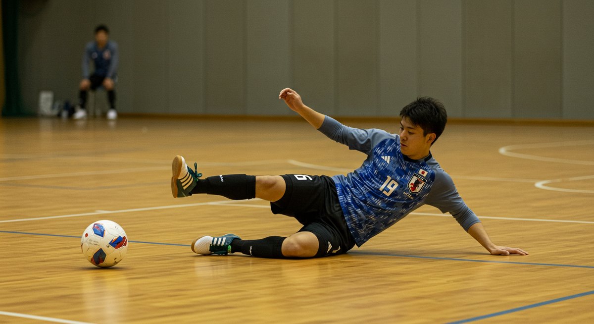 スライディング サッカー
