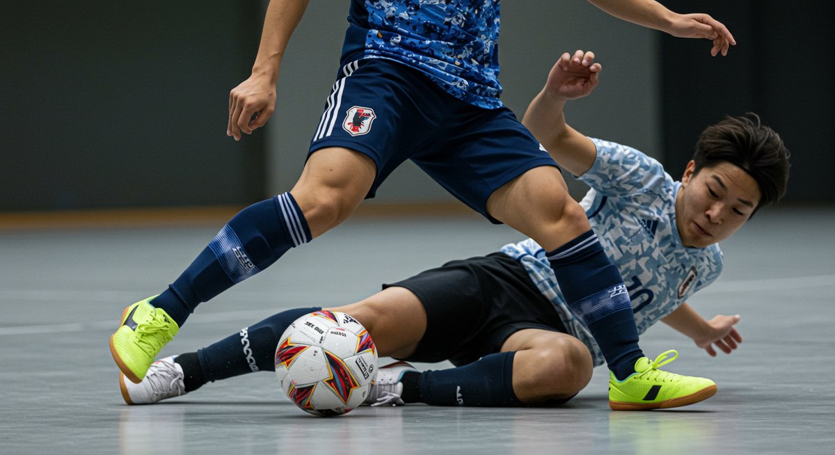 スライディング サッカー