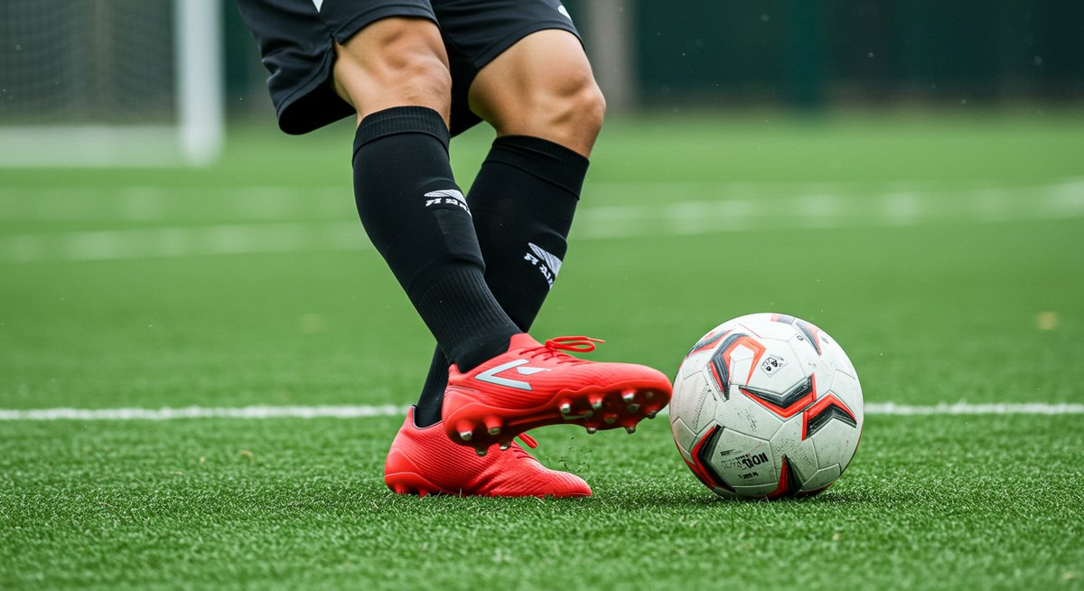 サッカーのキックの種類