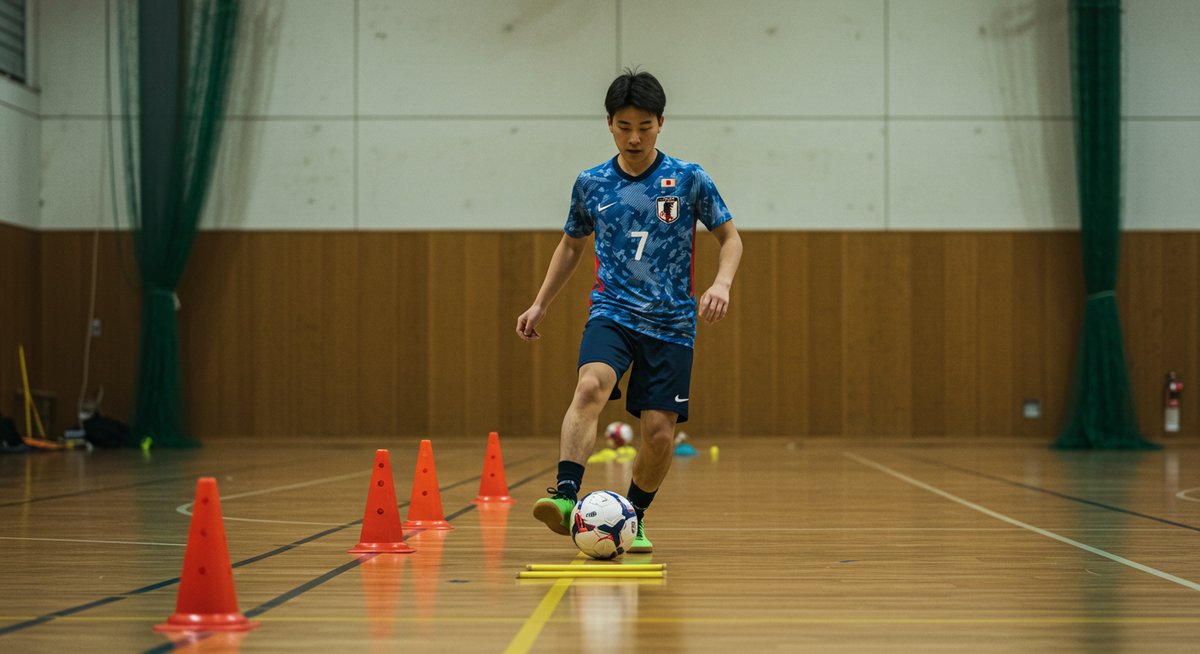 サッカー蹴り方種類