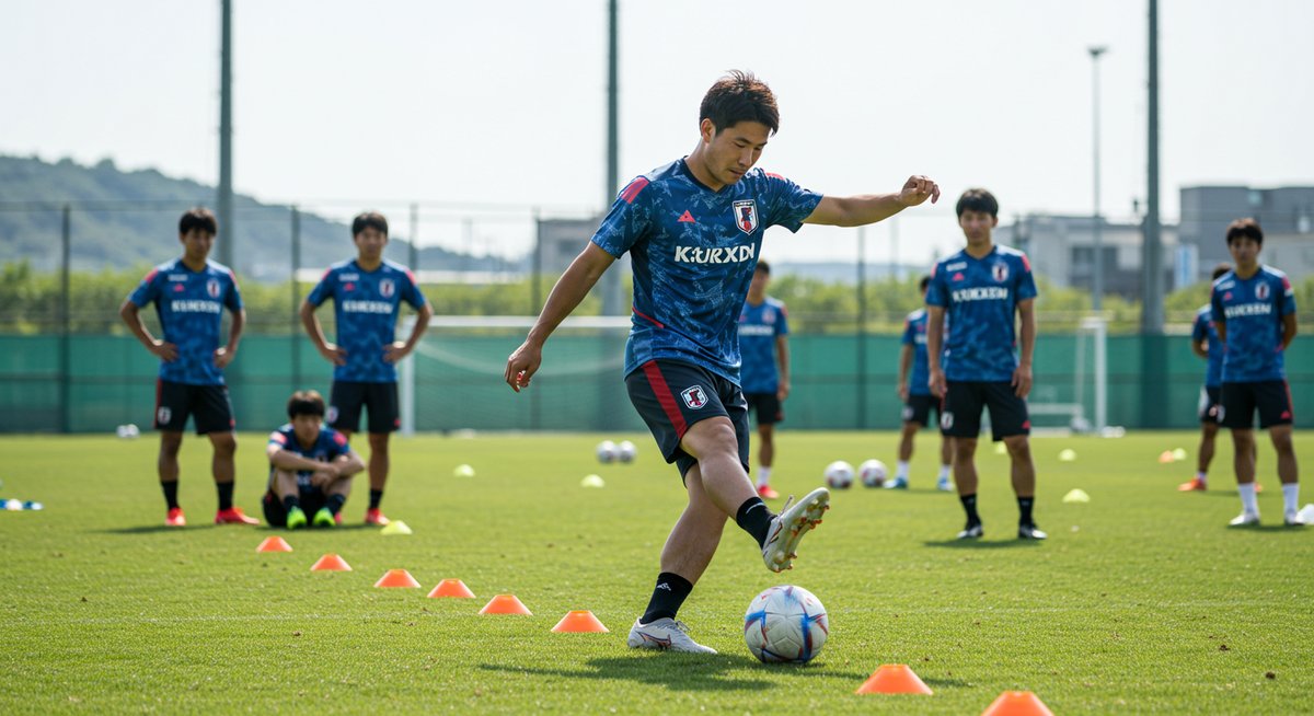 サッカーロングキック
