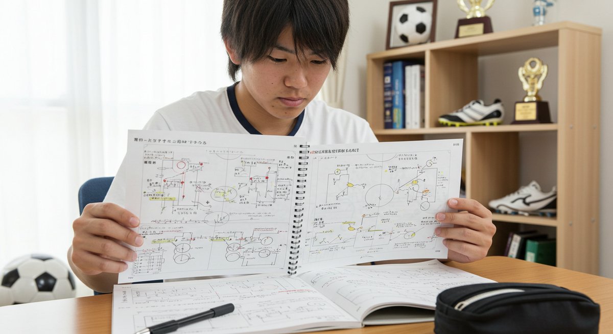 サッカーノート書き方