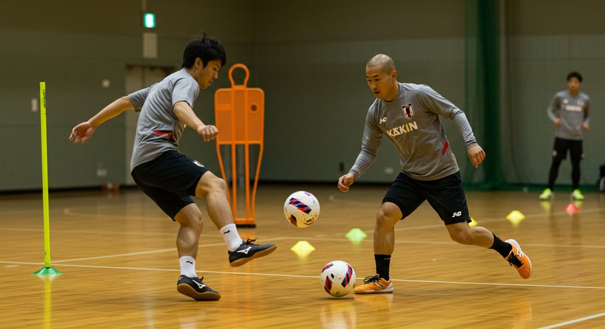 サッカーポジショニング