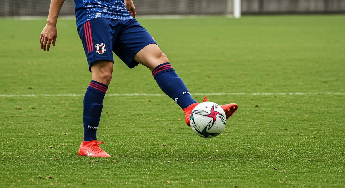 シュートサッカーコツ