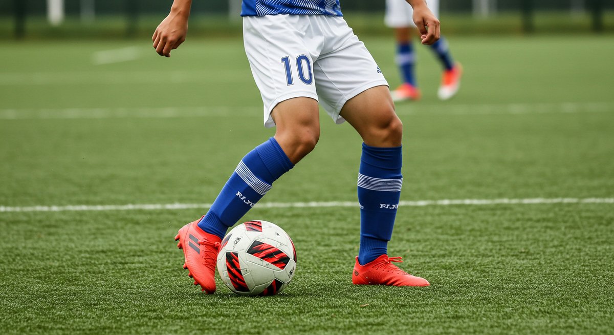 サッカー一人練習